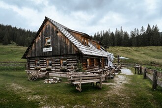 Huberalm entlang der Johnsbacher Almenrunde | © Christoph Lukas