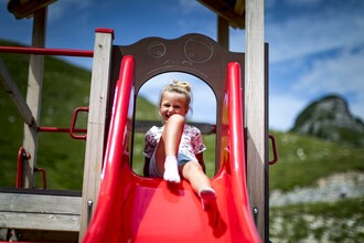 Kinderspielplatz Loser Panoramastraße | © TVB Ausseerland-Salzkammergut | Tom Lamm