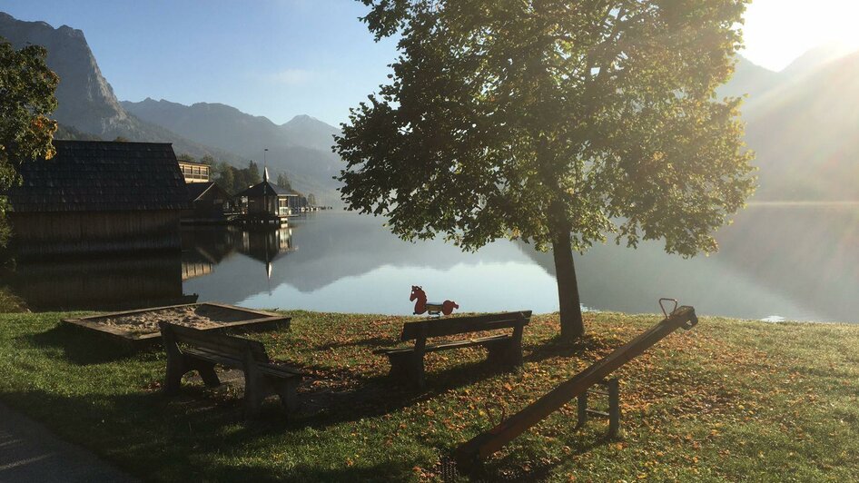 Kinderspielplatz Seeklause Grundlsee | © TVB Ausseerland - Salzkammergut/Loitzl