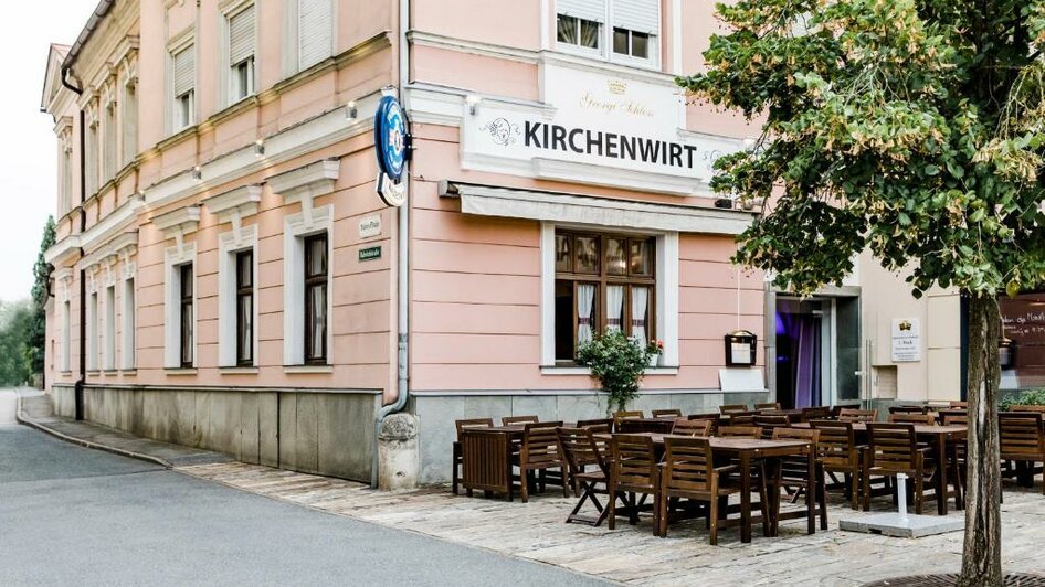 Kirchenwirt an der Weinstraße Terrasse | © Kirchenwirt an der Weinstraße | Oliver Haring