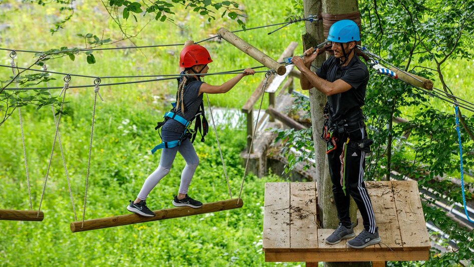 Kletterpark Lipikrax, Köflach, Kinderparcour | © Kletterpark Piber Eddy Aldrian