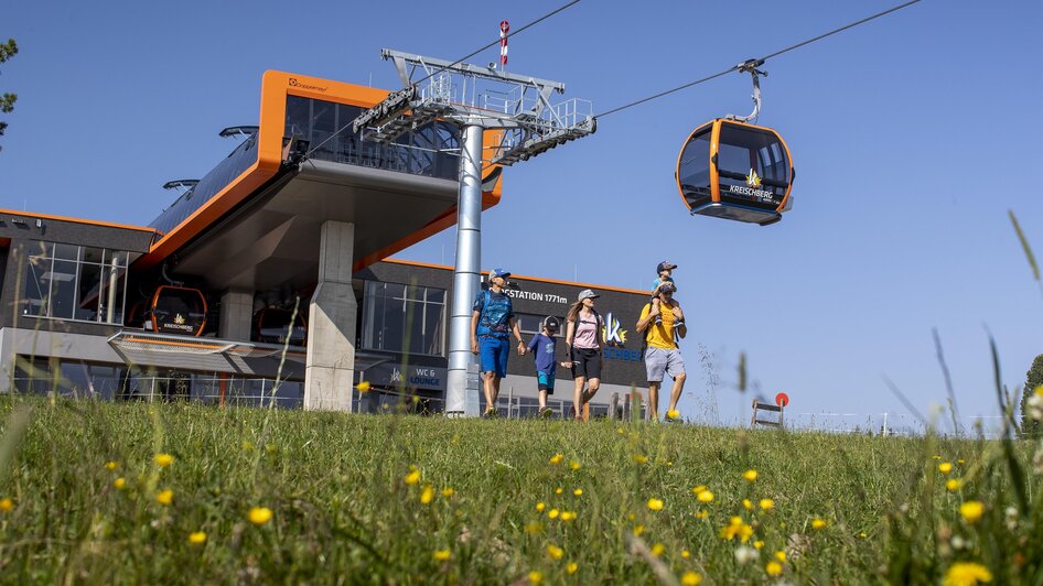 Kreischberg Gondelbahn & DiscGolf | © Murtal Seilbahnen Betriebs GmbH