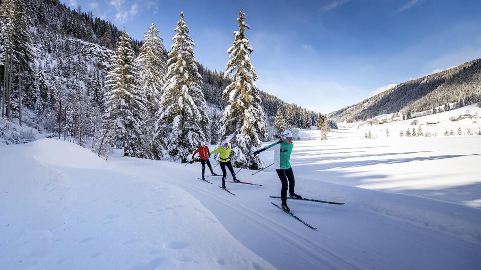 Langlaufen auf der Prebersee Höhenloipe | © Tourismusverband Murau