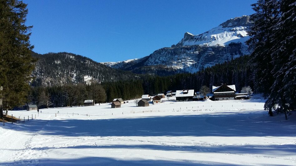 Blaa Alm, Altaussee, Winter | © Petra Kirchschlager