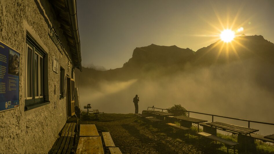 Sonnenaufgang | © Leobner Hütte