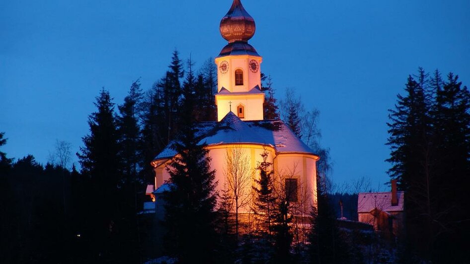 Lieblingskirche_Nachtansicht_Oststeiermark | © Gemeinde St. Kathrein am Hauenstein