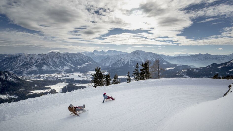 Loseralm, Altaussee, Rodeln | © TVB Ausseerland - Salzkammergut-Tom Lamm