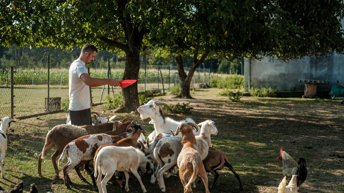 Markus und seine Tiere | © MALU