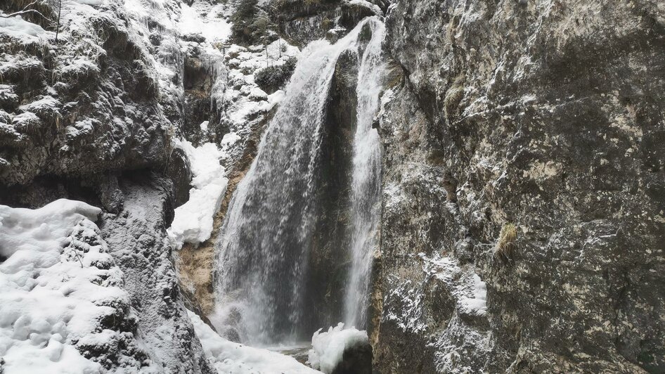 Marienwasserfall im Winter | © TV Hochsteiermark