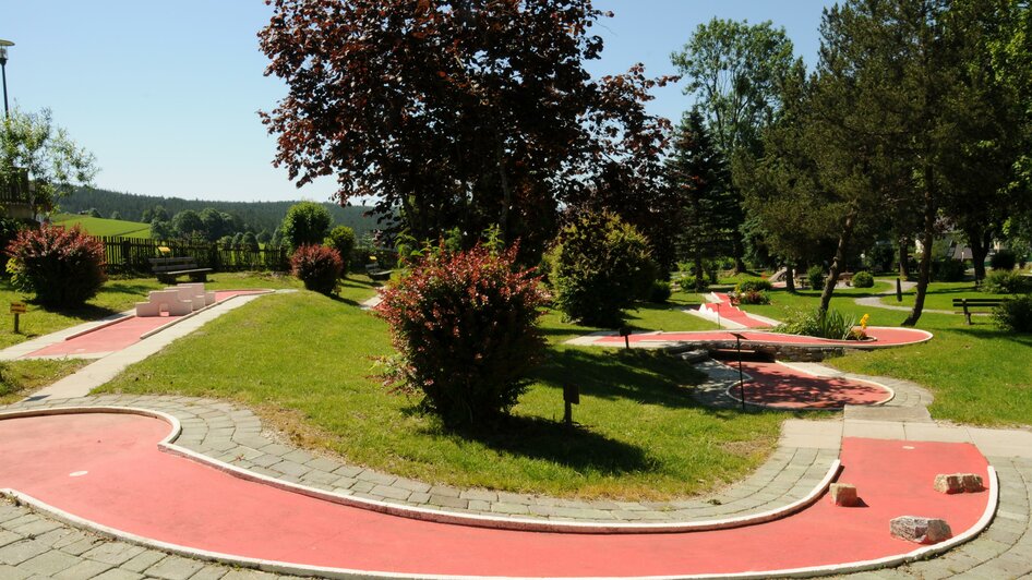 Minigolf Fischbach_Minigolfstation_Oststeiermark | © Tourismusverein Sagenhaft Fischbach