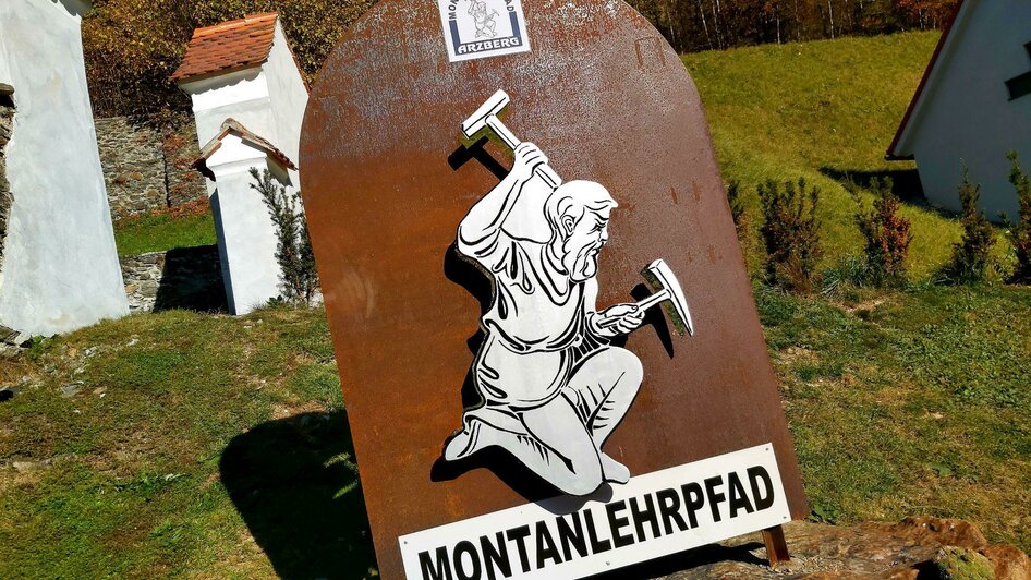 Montanlehrpfad_Schild_Oststeiermark_Pollhammer | © Tourismusverband Oststeiermark