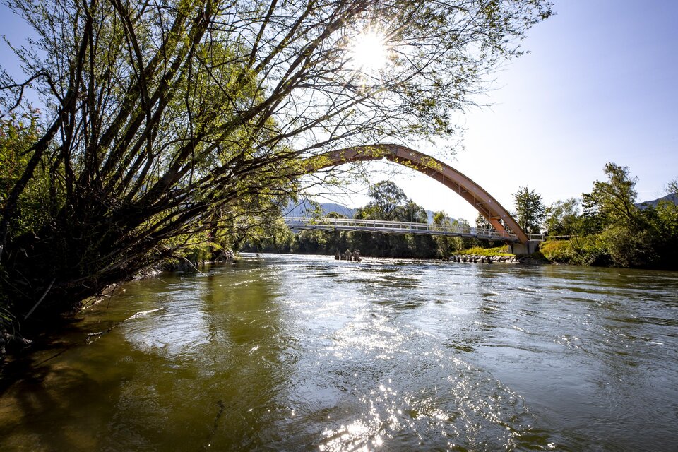Mursteg Lind-Scheifling bike bridge - Impression #1 | © Holzwelt Murau