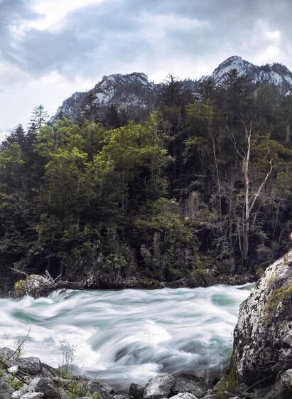 An der wilden Enns im Nationalpark Gesäuse | © Stefan Leitner