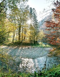 Raabklamm_Sonnenschein_Oststeiermark | © Tourismusverband Oststeiermark | Heinz Toperczer | © Tourismusverband Oststeiermark