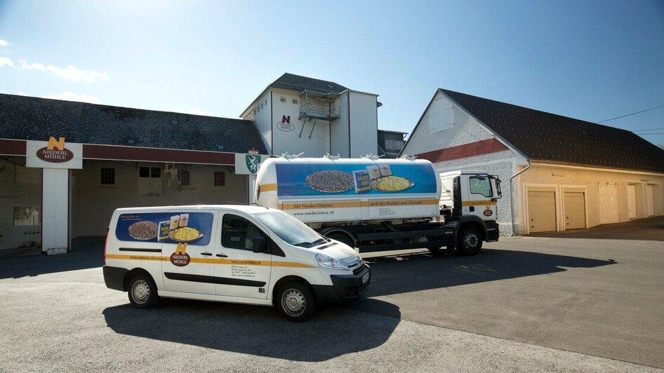 Die Produkte sind in der ganzen Region erhältlich | © Niederlmühle GmbH