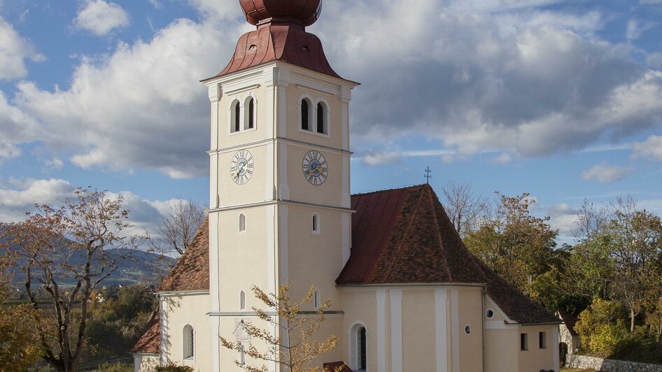 Pfarrkirche Puch_Aussenansicht_Oststeiermark | © Tourismusverband Oststeiermark