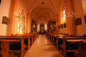 Riegersburger Kirche Innenaufnahme | © Thermen- & Vulkanland