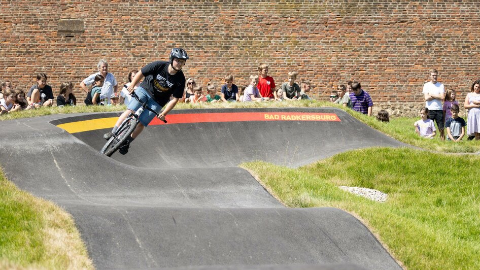 Strecke Pumptrack Bad Radkersburg | © Zehnerhaus Bad Radkersburg