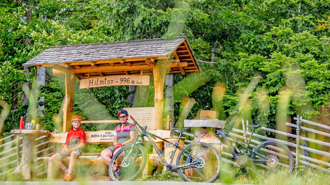 Rast beim Hilmtor in Dechantskirchen | © Kräuterregion Wechselland / Oststeiermark Tourismus