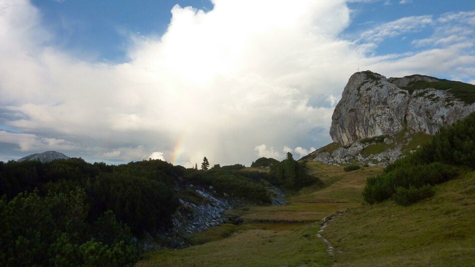 Redender Stein, Grundlsee, Gipfel