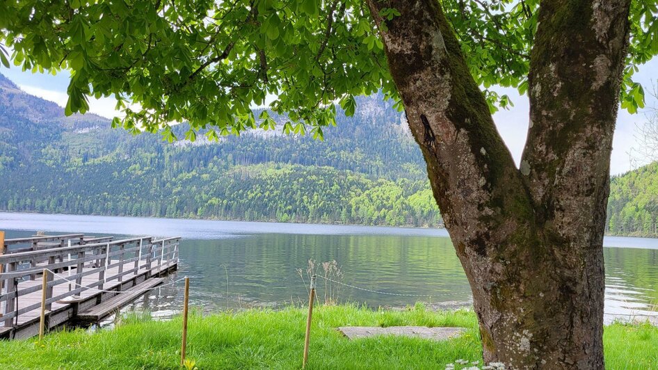 Refugium, Altaussee, Blick zum See 2 | © Petra Kirchschlagerh