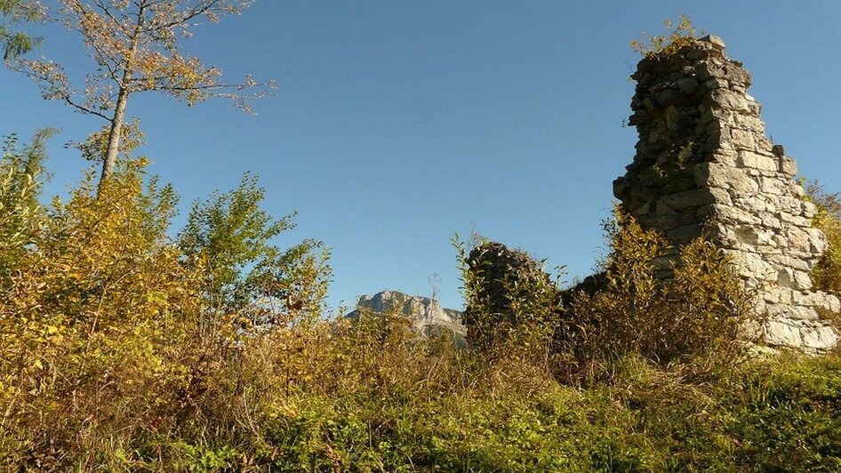 Ruine Pflindsberg, Altaussee, Herbst | © H.Rastl