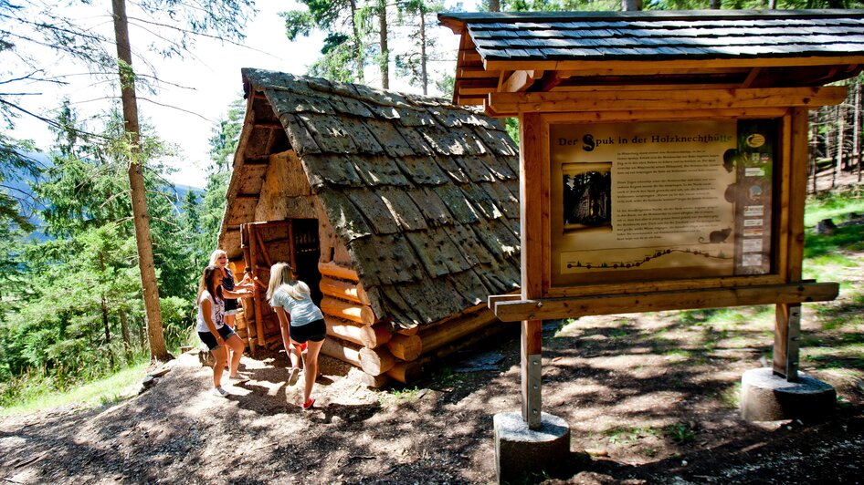 Sagenweg Hütte | © Holzwelt Murau