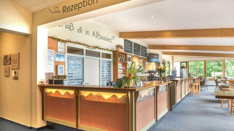 JUFA Hotel, Altaussee, Rezeptionsbereich | © JUFA Hotels