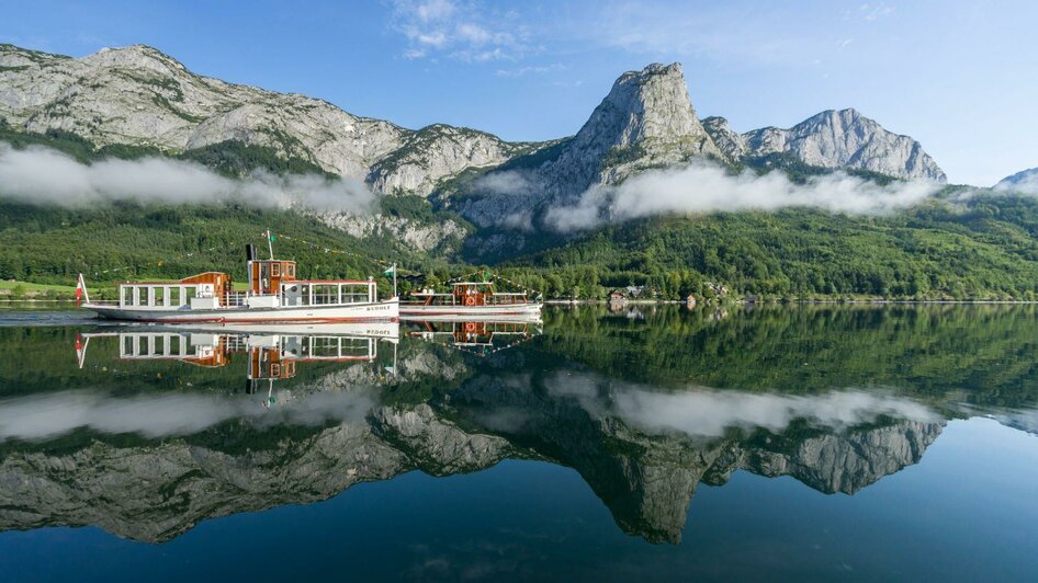 Schifffahrt, Grundlsee, Schiff am See | © Schifffahrt Grundlsee/Florian Loitzl