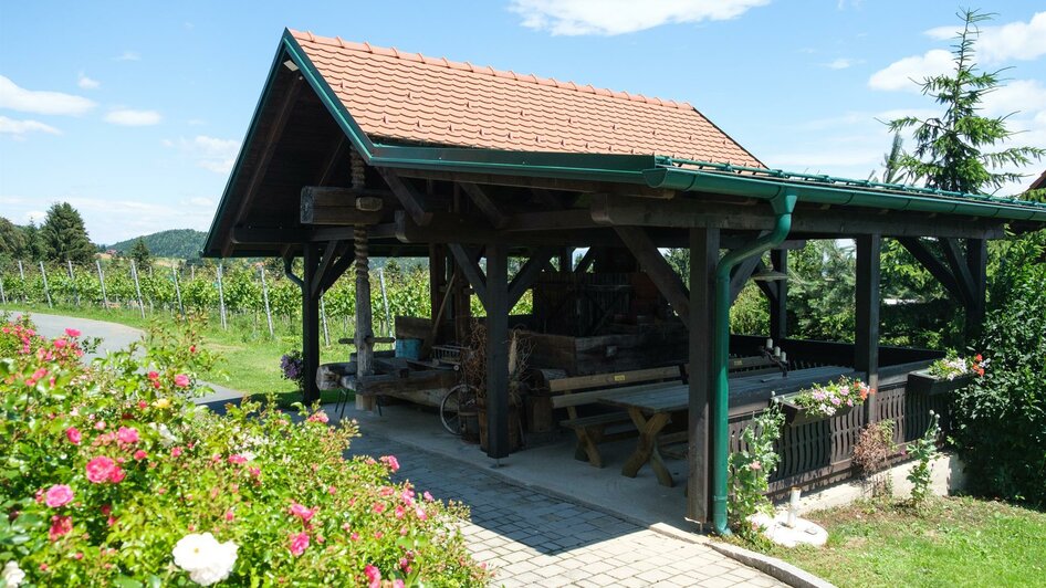 alte Baumpresse am Weingut Friedrich | © Schilcherland Steiermark