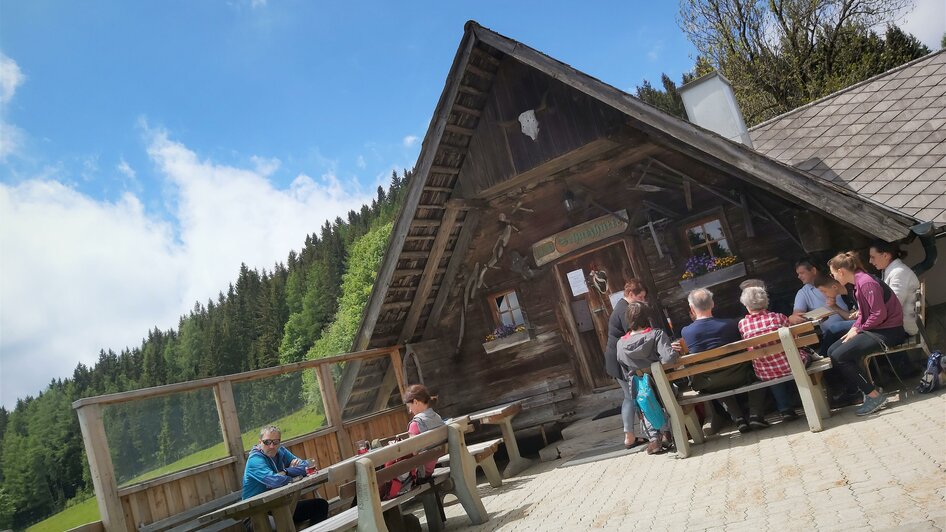 Schutzhütte Eibisberg_Außenansicht_Oststeiermark | © Tourismusverband Oststeiermark