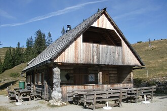 Sennhütte auf der Hinteren Staritze | © TV Hochsteiermark / Brigitte Digruber