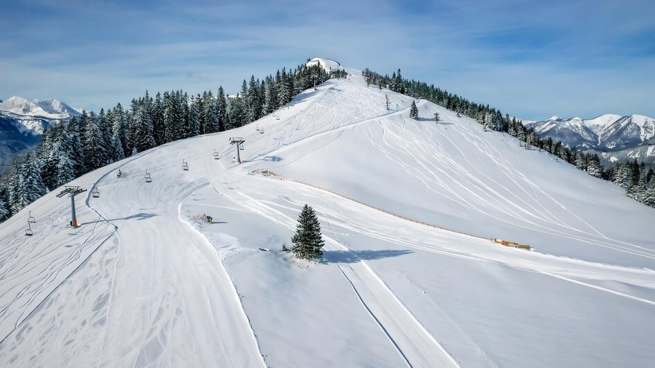 Skigebiet von oben | © Michael Appel