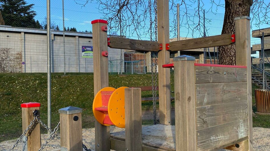 schillerpark_Sandbox_Eastern Styria | © Nina Ressl Schillerpark_Sandspielplatz_Oststeiermark | © Nina Ressl