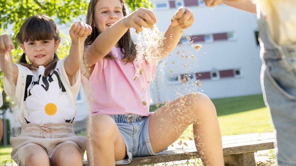 Spielplatz in der Erlach_Sand_Oststeiermark