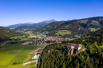 Blick von Oben auf Oberwölz | © Tourismusverband Murau