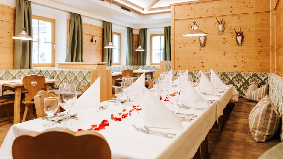 Landgasthaus Stockinger gedeckter Tisch | © Hotel Restaurant Stockinger