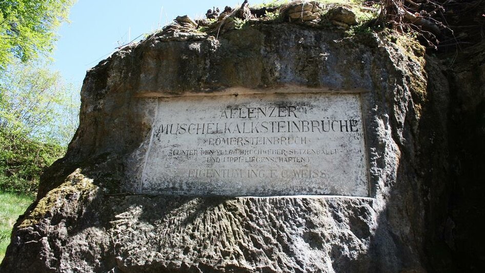 Römerhöhle Schild beim Eingang | © Stefan Matic