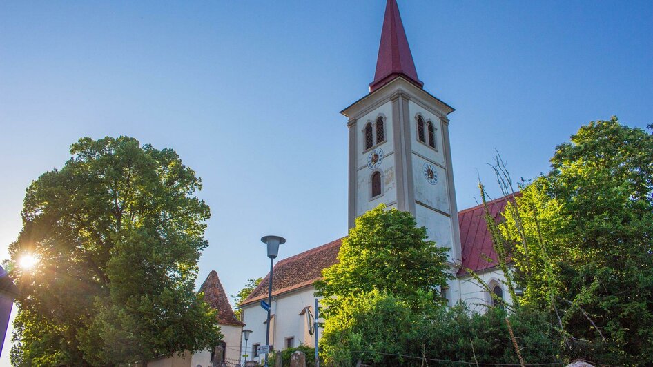 Wallfahrtskirche Burgau, Außenansicht | © Sandra Brünner