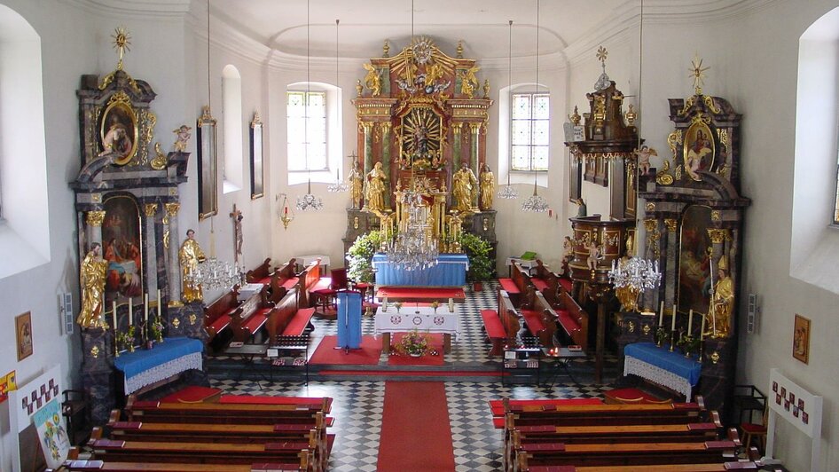 Kirche Heilbrunn_Altar_Oststeiermark | © Tourismusverband Oststeiermark