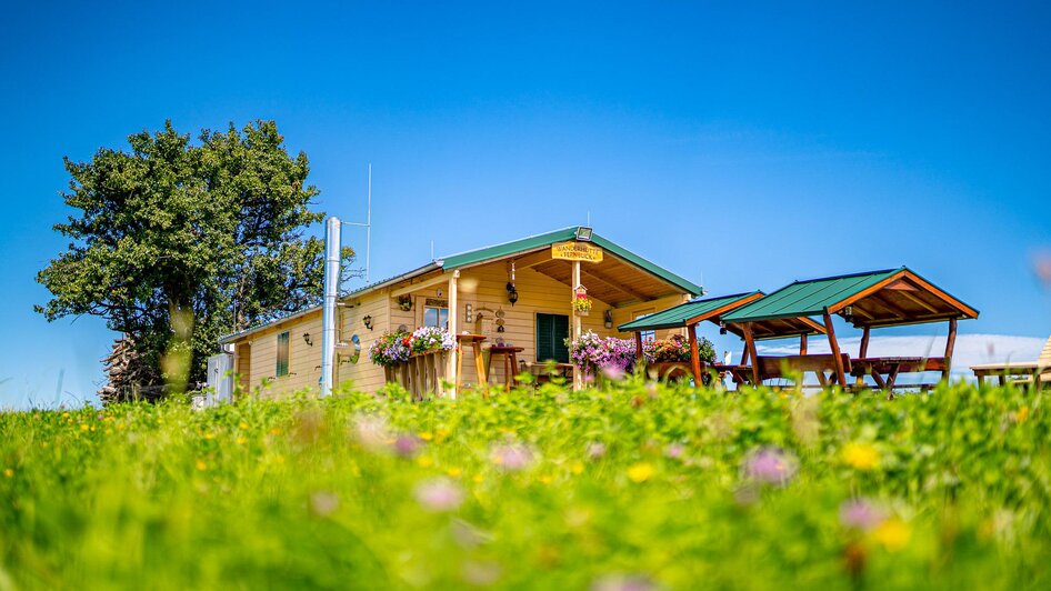 Wanderhütte Fernblick in Sparberegg | © Kräuterregion Wechselland / Oststeiermark Tourismus