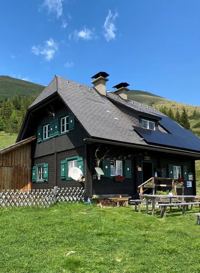 Wildalmhütte-Außenansicht-Murtal-Steiermark | Erlebnisregion Murtal | © Erlebnisregion Murtal
