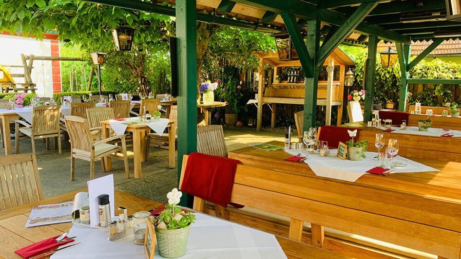 Wirtshaus Meißl_Gastgarten_Oststeiermark | © Wirtshaus Meißl