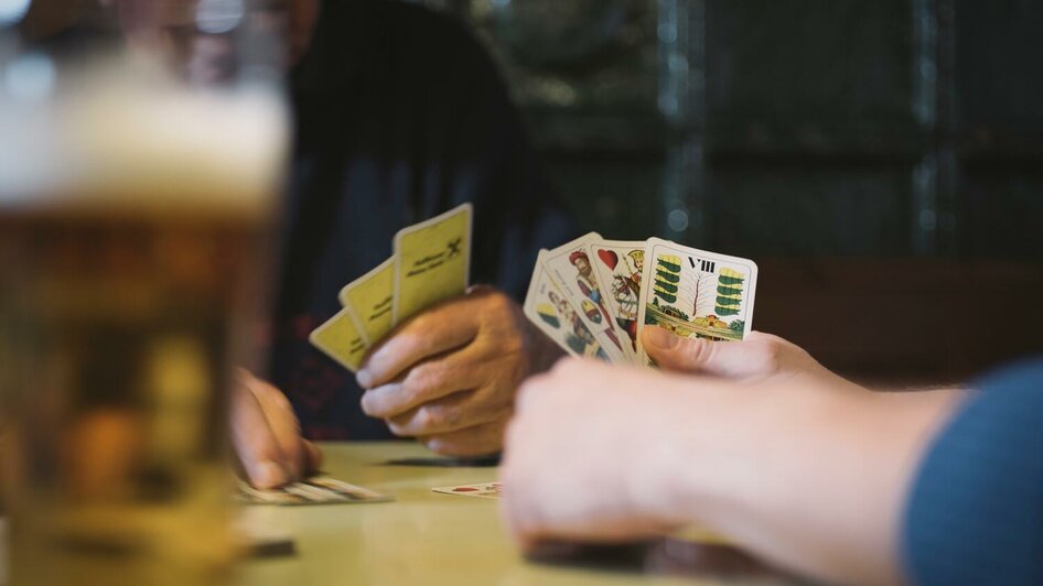 Geselligkeit am Stammtisch | © Stefan Leitner