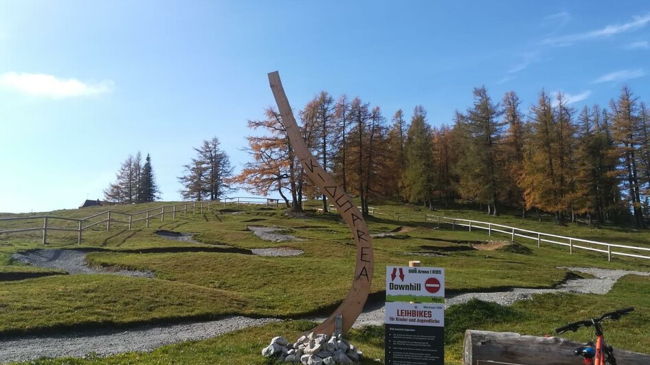 Kids Bike Area auf der Bürgeralm