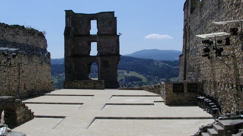 1_Burgruine Obervoitsberg_Innenansicht | © Stadtgemeinde Voitsberg