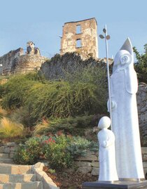 1_Burgruine Obervoitsberg_Mit Josefstatue | © Robert Cescutti | © Robert Cescutti