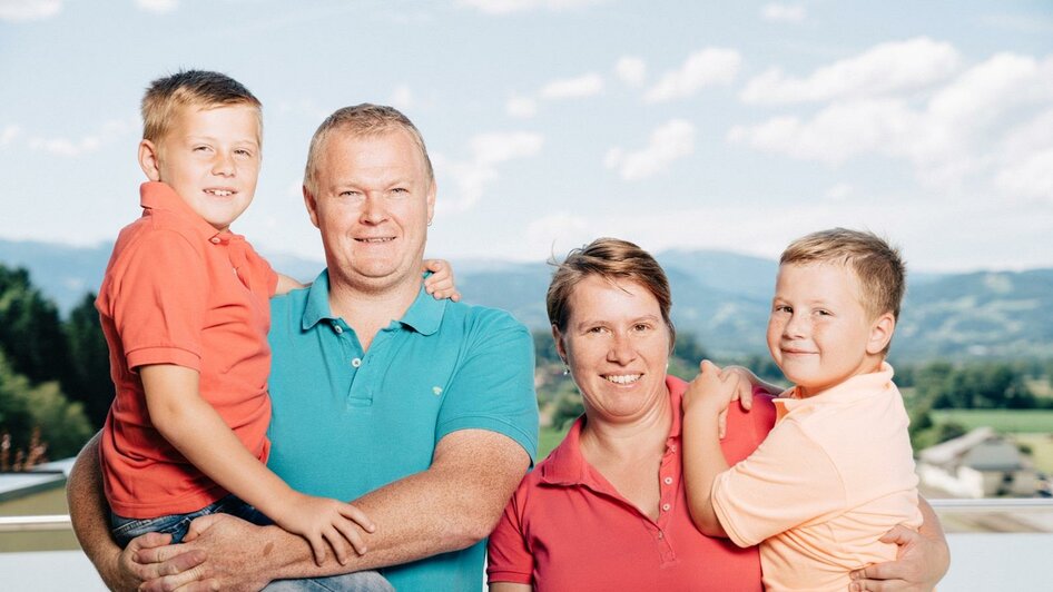 Die Gastgeber am Martinhof: Familie Schoberleitner | © Martinhof