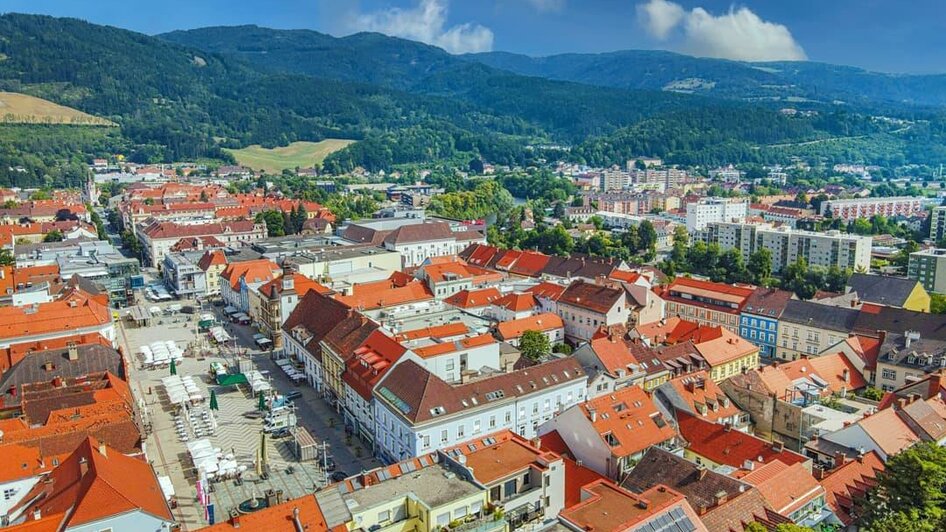 Leobener Hauptplatzt | © TV Erzberg Leoben