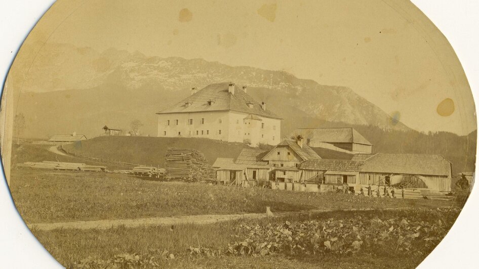 Schloss Grubegg um 1900